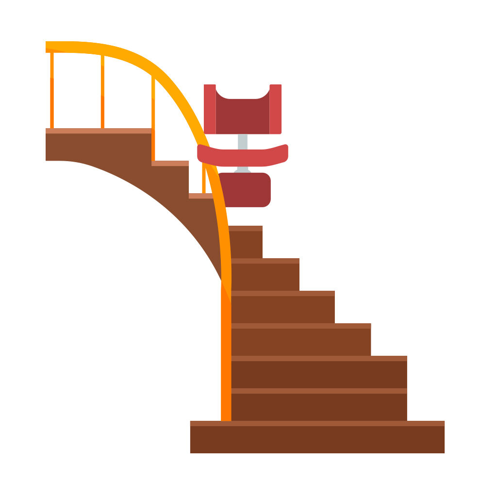 stairlift vector image
